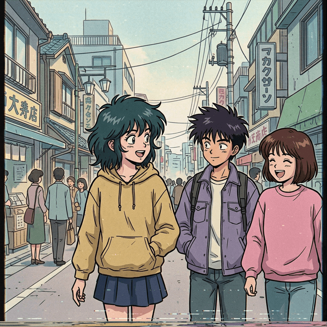 Preview of 90s Retro TV anime style