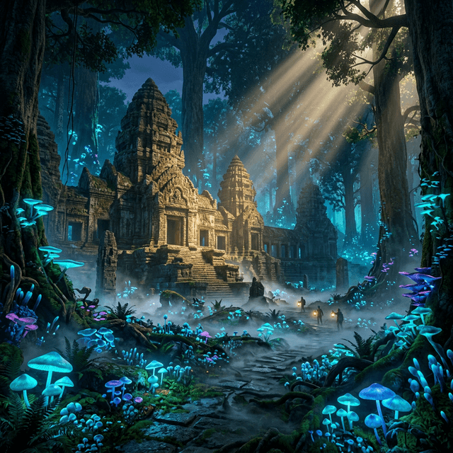 Original input image for Epic Fantasy Jungle